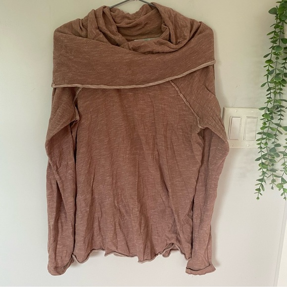 Free People FP Beach One size Cocoon Cowl Pullover - Picture 2 of 9